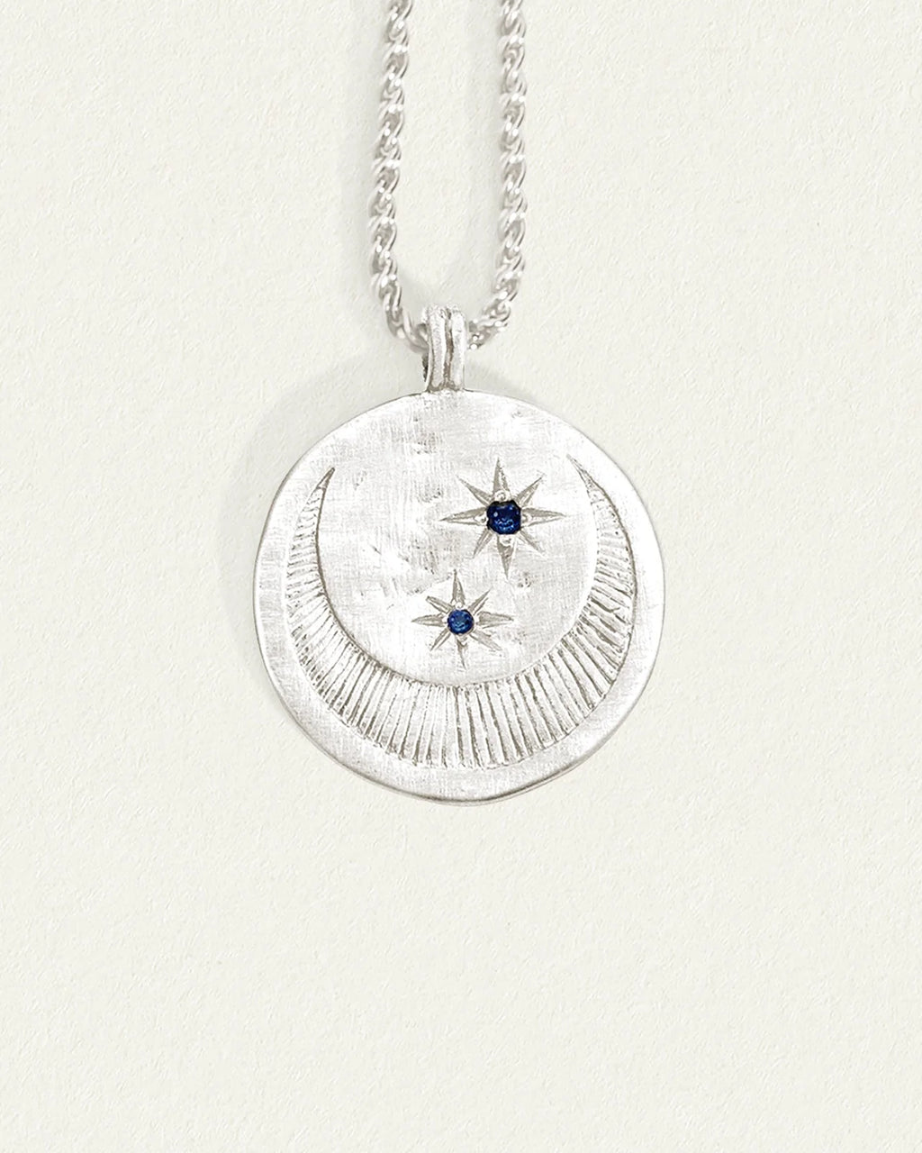 Temple Of The Sun - Celeste Necklace - Silver