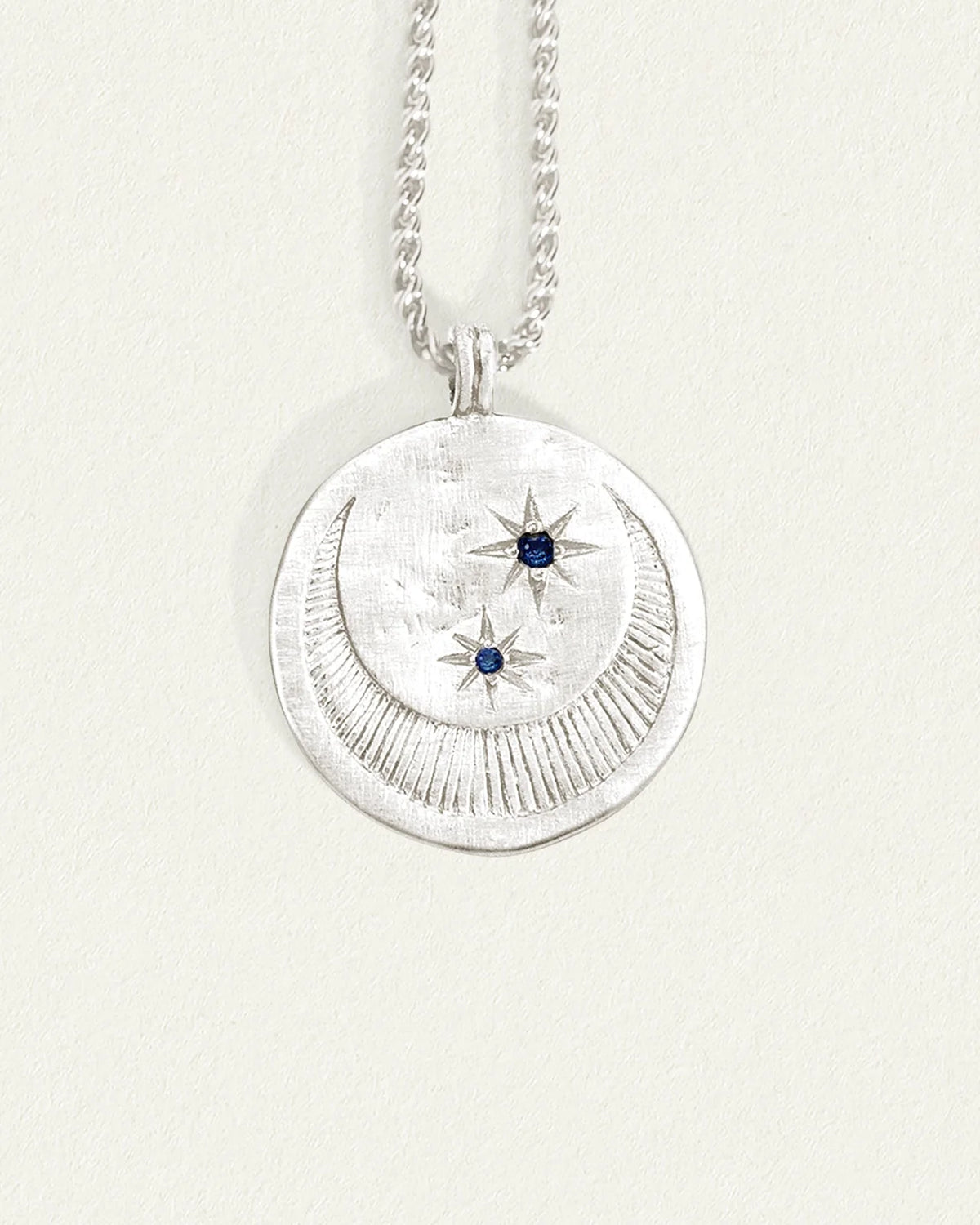 Temple Of The Sun - Celeste Necklace - Silver
