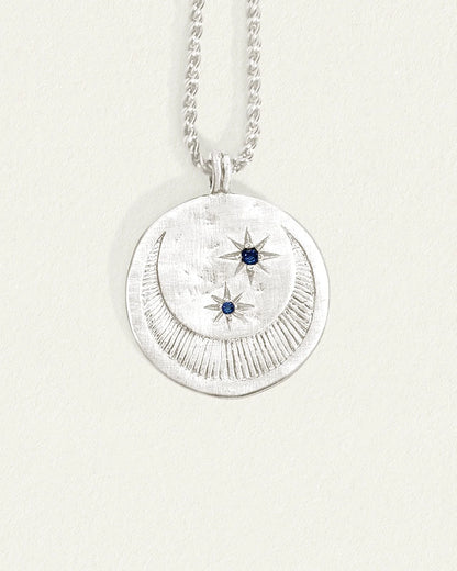 Temple Of The Sun - Celeste Necklace - Silver