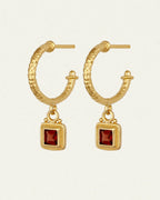 Temple Of The Sun - Cilla Earrings - Gold