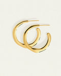 Temple Of The Sun - Circe Hoop Medium - Gold