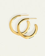 Temple Of The Sun - Circe Hoop Medium - Gold