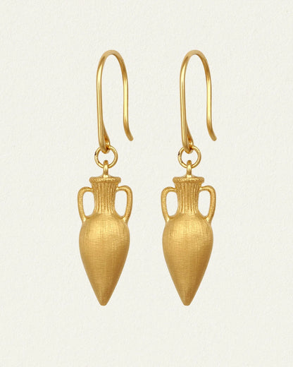 Temple Of The Sun - Corinth Earrings - Gold