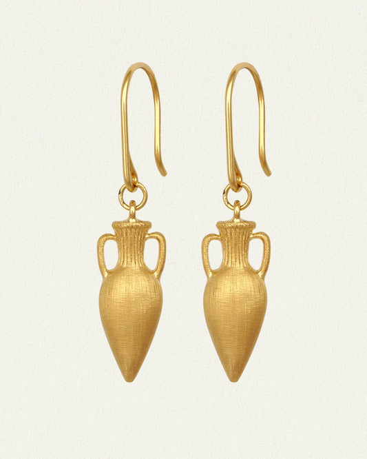Temple Of The Sun - Corinth Earrings - Gold