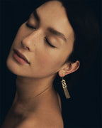 Temple Of The Sun - Delphi Earrings - Gold