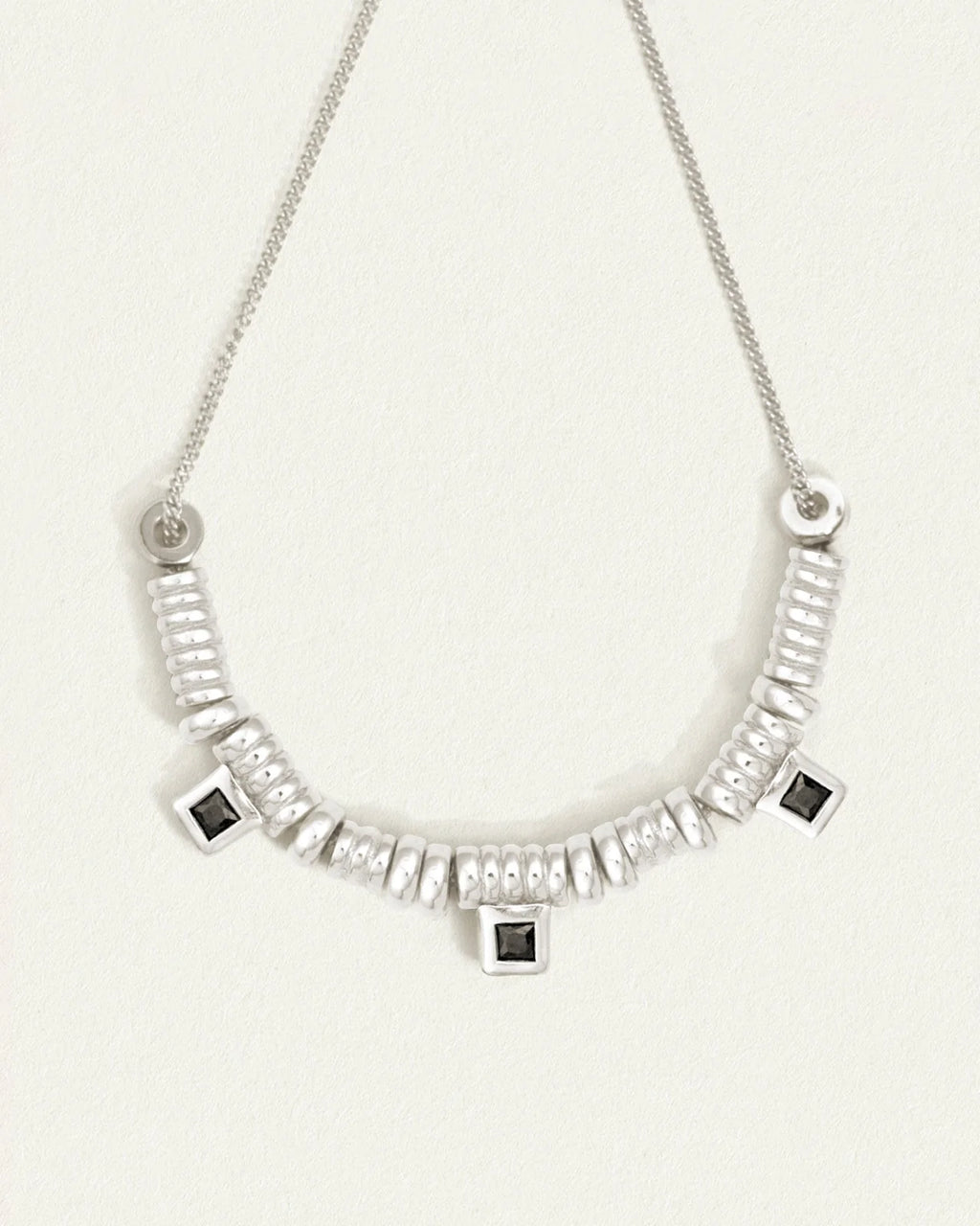 Temple of the Sun - Hebe Necklace Spinel - Silver
