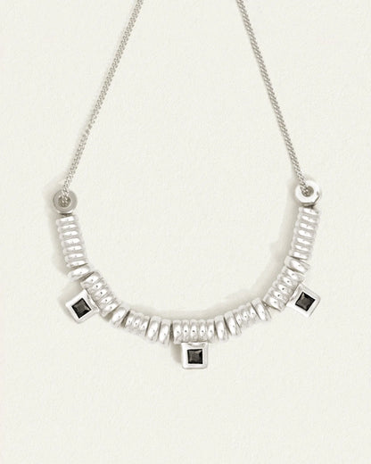 Temple of the Sun - Hebe Necklace Spinel - Silver