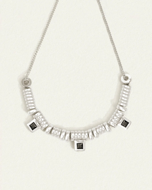 Temple of the Sun - Hebe Necklace Spinel - Silver