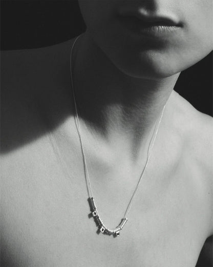 Temple of the Sun - Hebe Necklace Spinel - Silver