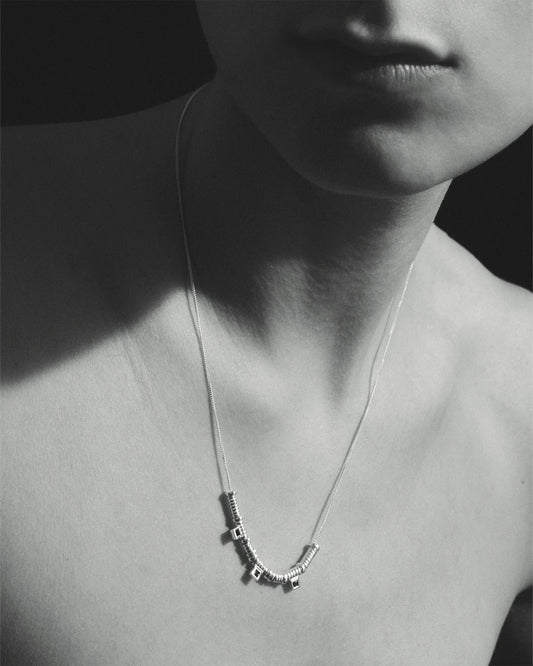 Temple of the Sun - Hebe Necklace Spinel - Silver