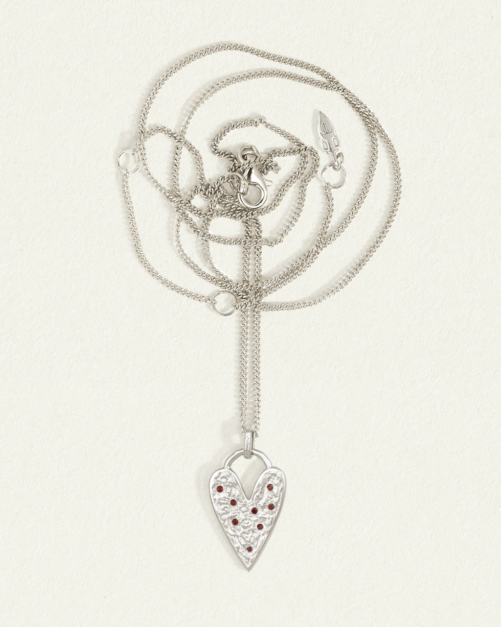 Temple Of The Sun - Lover Necklace - Silver