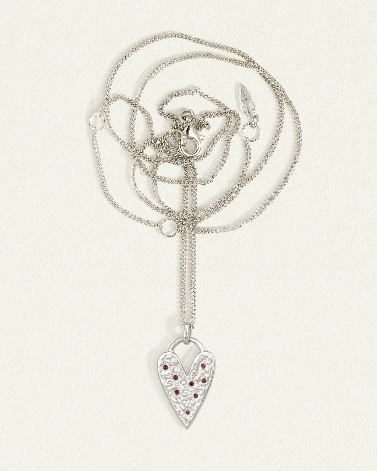 Temple Of The Sun - Lover Necklace - Silver