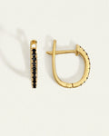 Temple Of The Sun - Lyre Earrings - Spinel / Gold