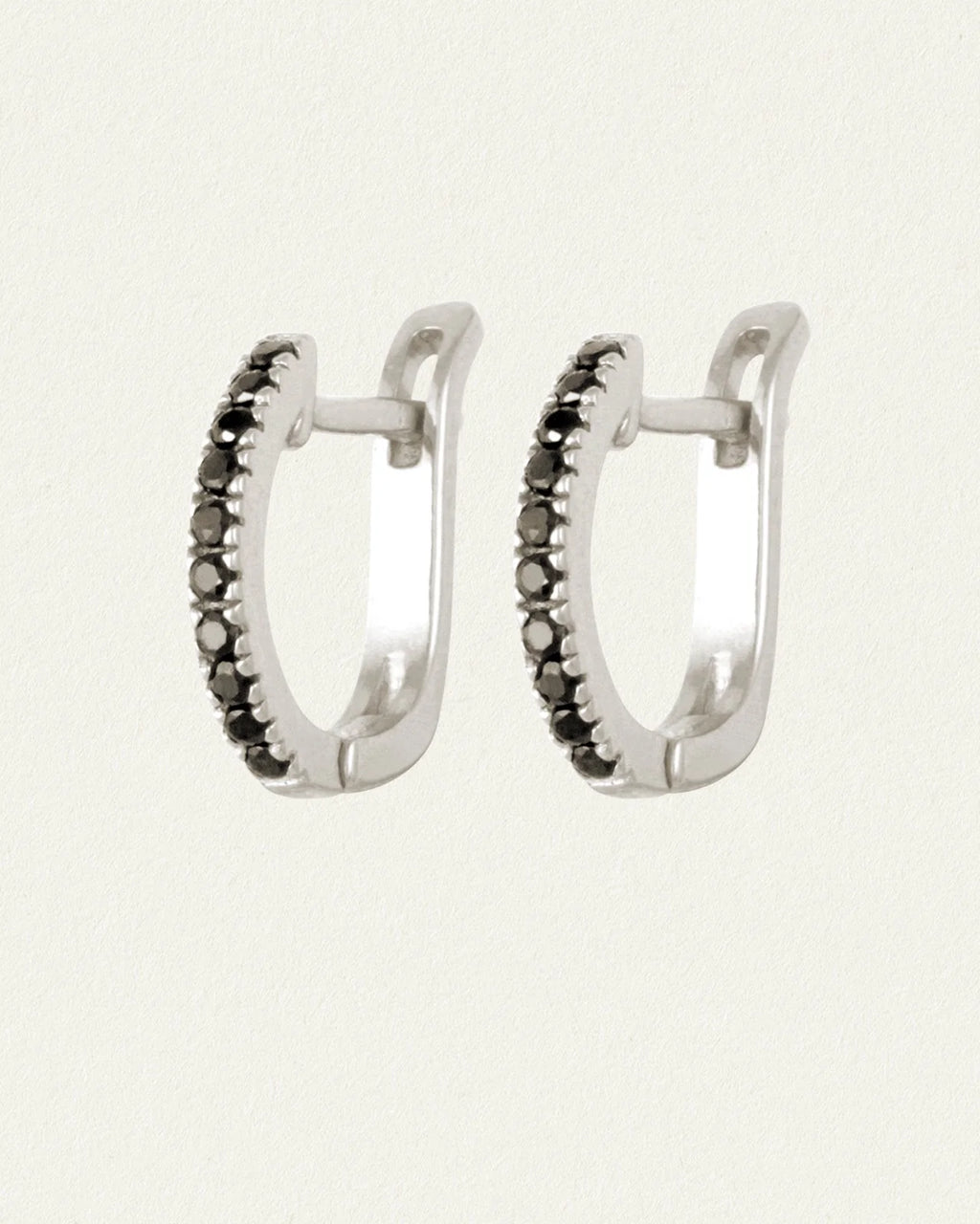 Temple Of The Sun - Lyre Earrings - Spinel / Silver
