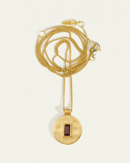 Temple Of The Sun - Messene Necklace - Gold