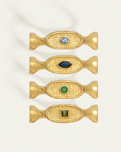 Temple of the Sun - Mira Ring - Gold