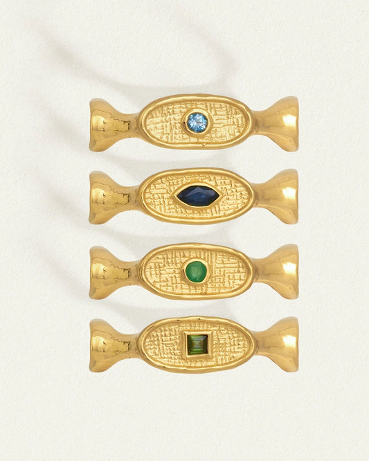 Temple of the Sun - Mira Ring - Gold