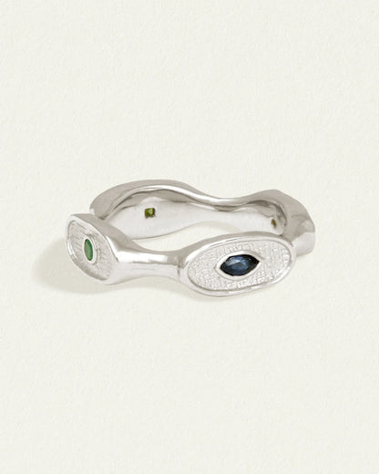 Temple of the Sun - Mira Ring - Silver