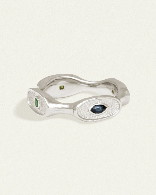 Temple of the Sun - Mira Ring - Silver