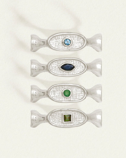 Temple of the Sun - Mira Ring - Silver