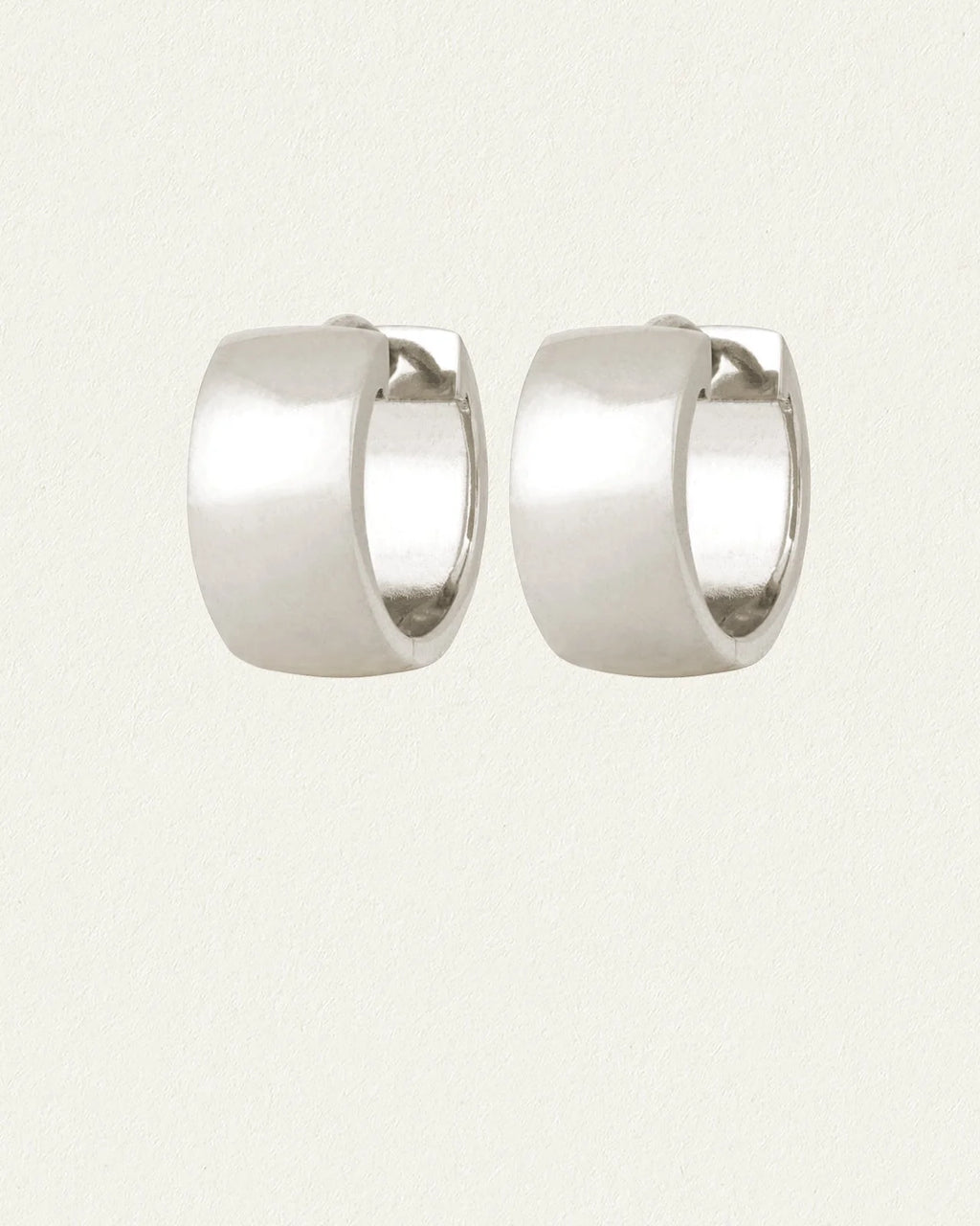 Temple Of The Sun - Nyla Hoops Silver