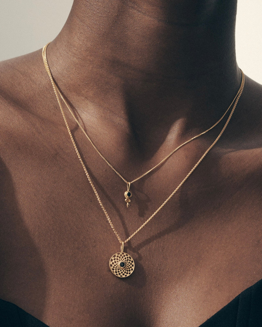 Temple Of The Sun - Oracle Necklace - Gold