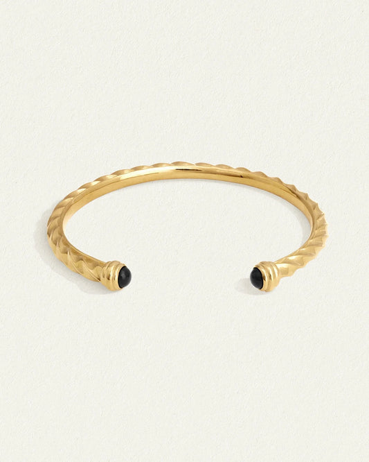 Temple Of The Sun - Priam Cuff - Gold