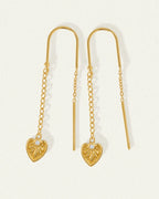 Temple Of The Sun - Silph Earrings Gold