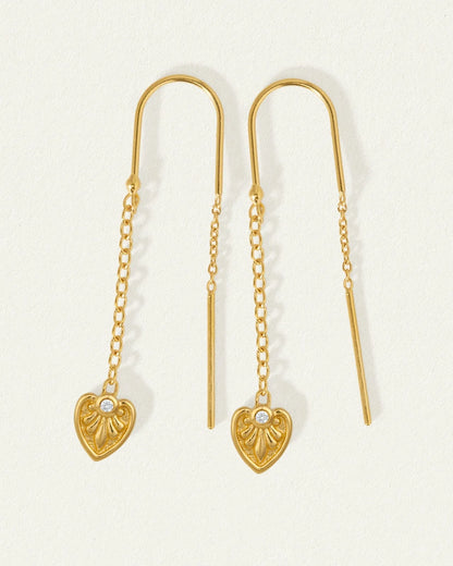 Temple Of The Sun - Silph Earrings Gold