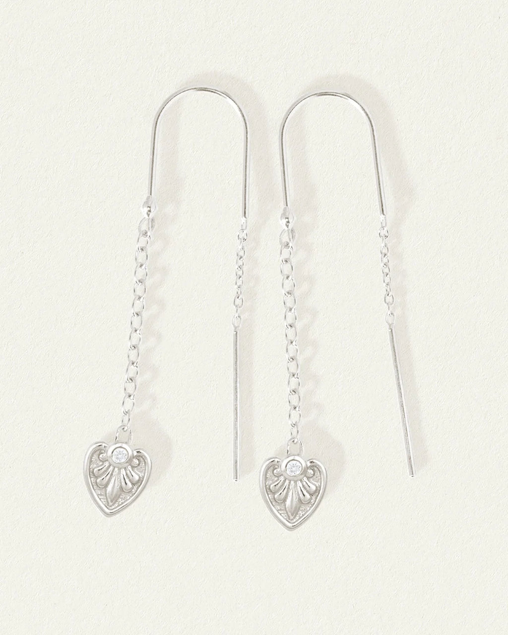 Temple Of The Sun - Silph Earrings Silver