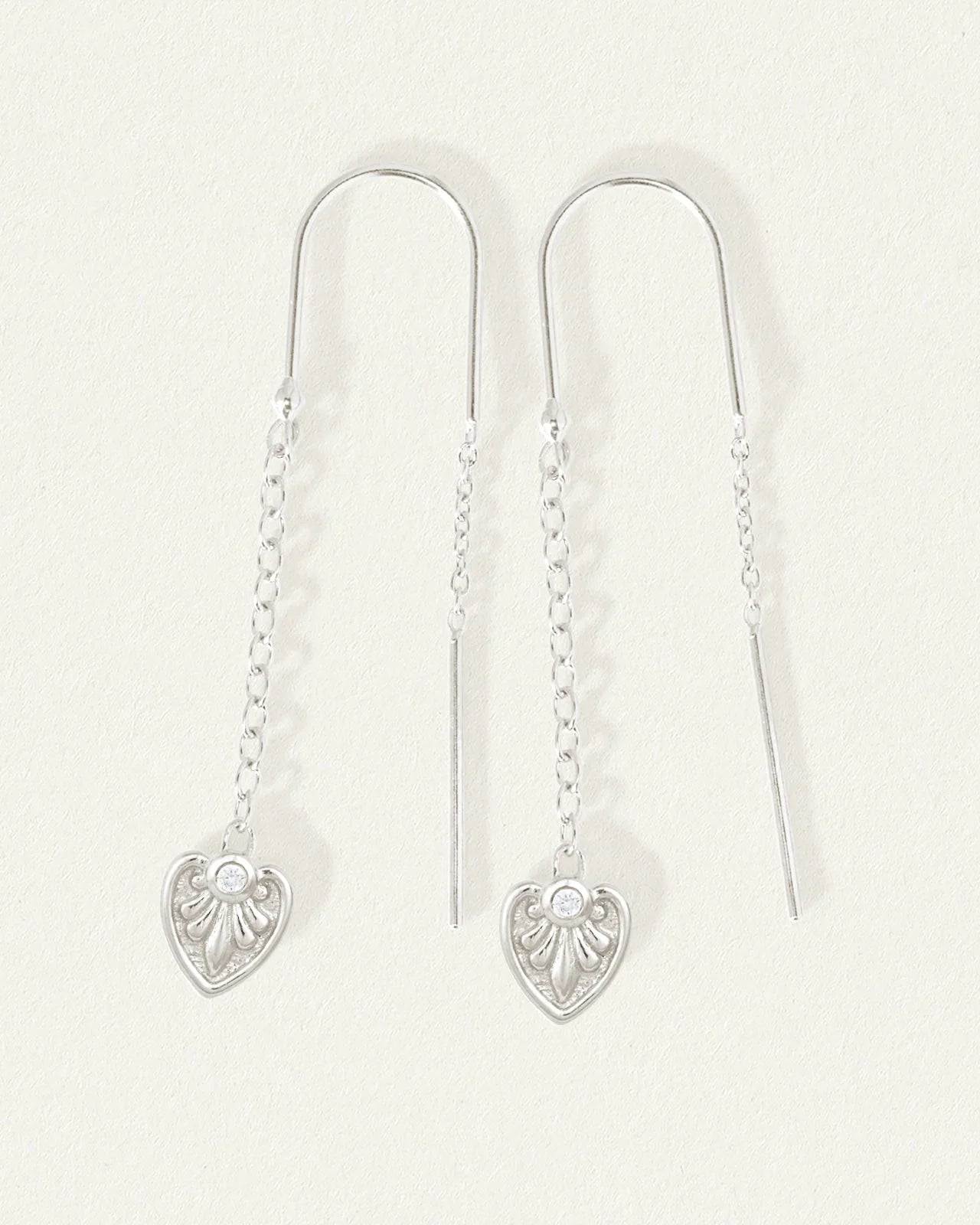 Temple Of The Sun - Silph Earrings Silver