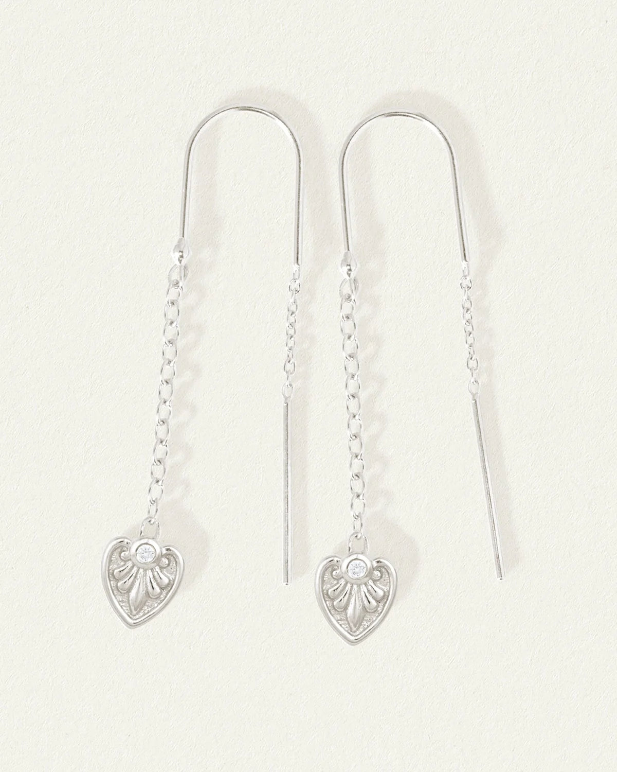 Temple Of The Sun - Silph Earrings Silver