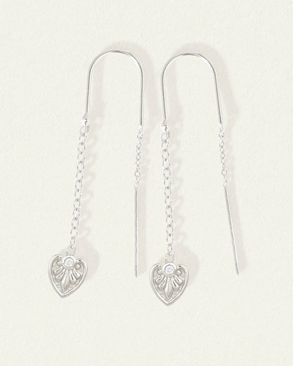 Temple Of The Sun - Silph Earrings Silver