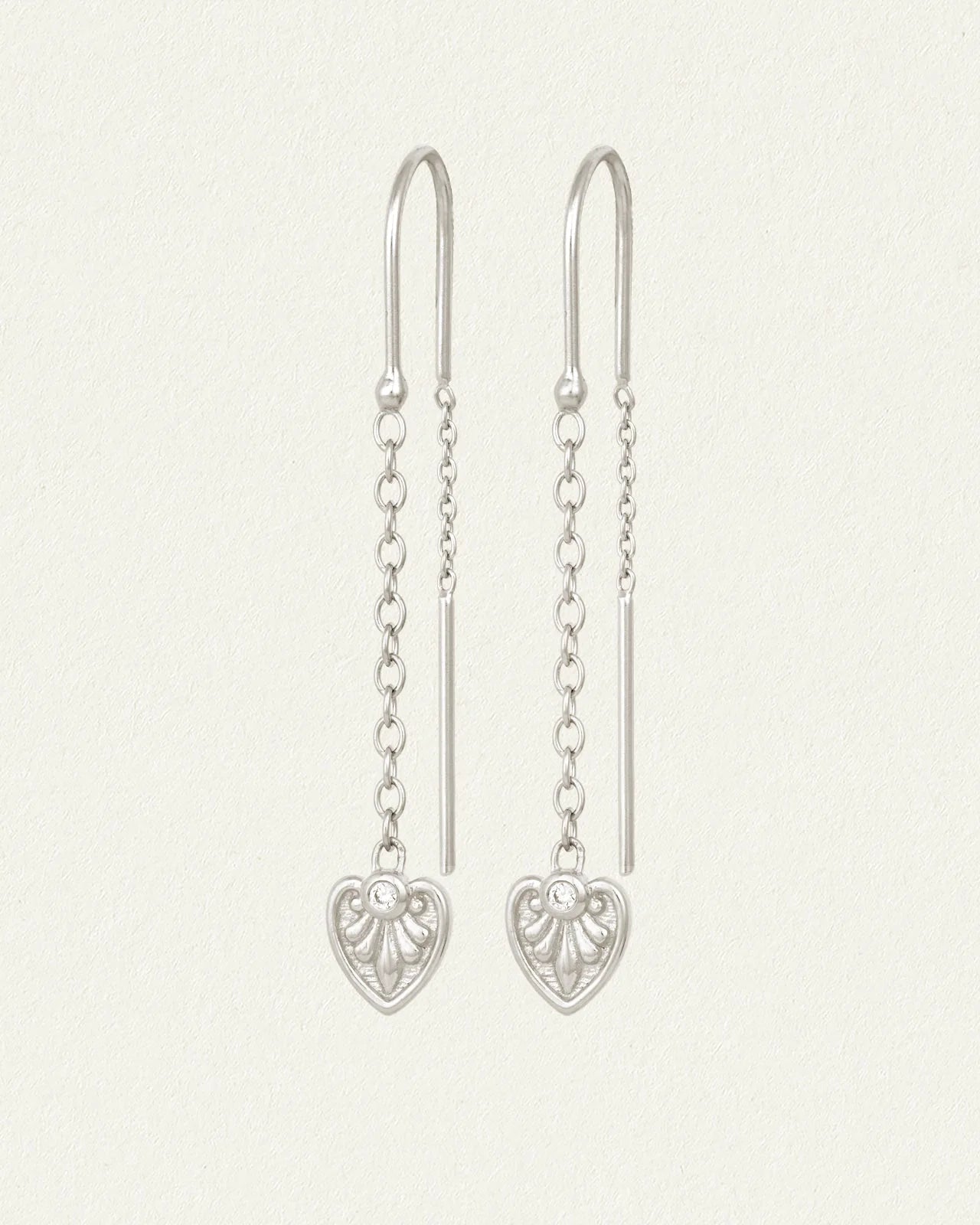 Temple Of The Sun - Silph Earrings Silver