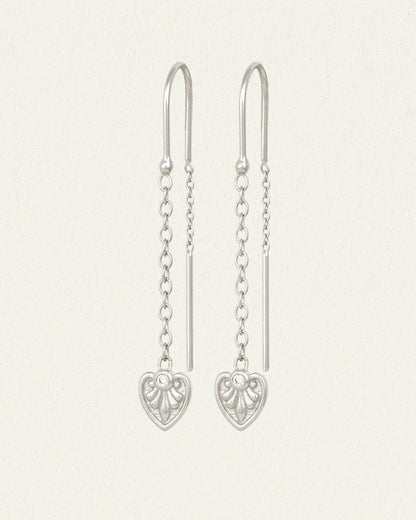Temple Of The Sun - Silph Earrings Silver