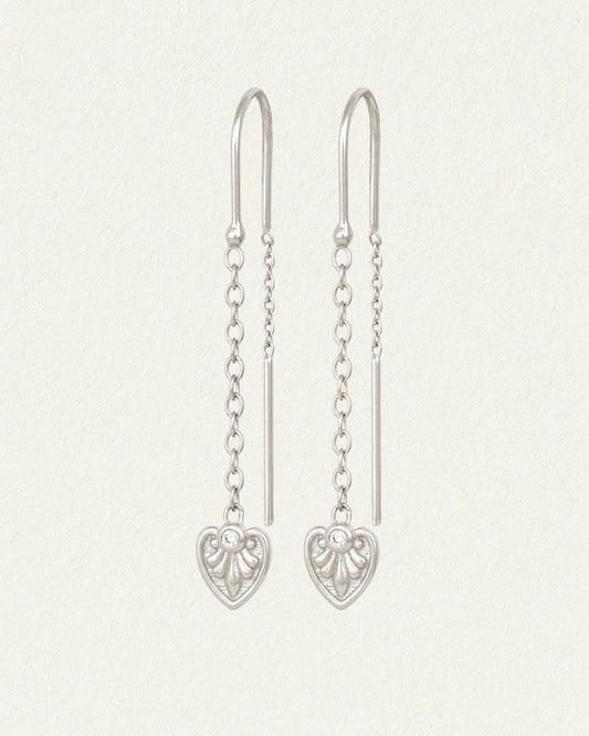 Temple Of The Sun - Silph Earrings Silver