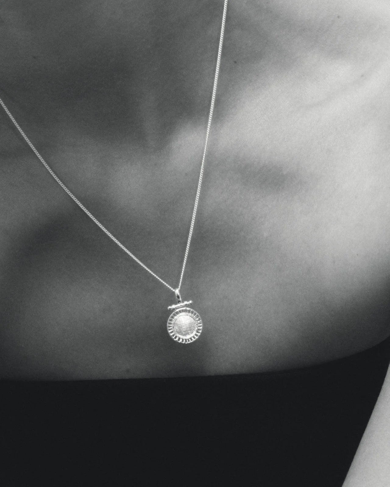 Temple Of The Sun - Solar Necklace - Silver