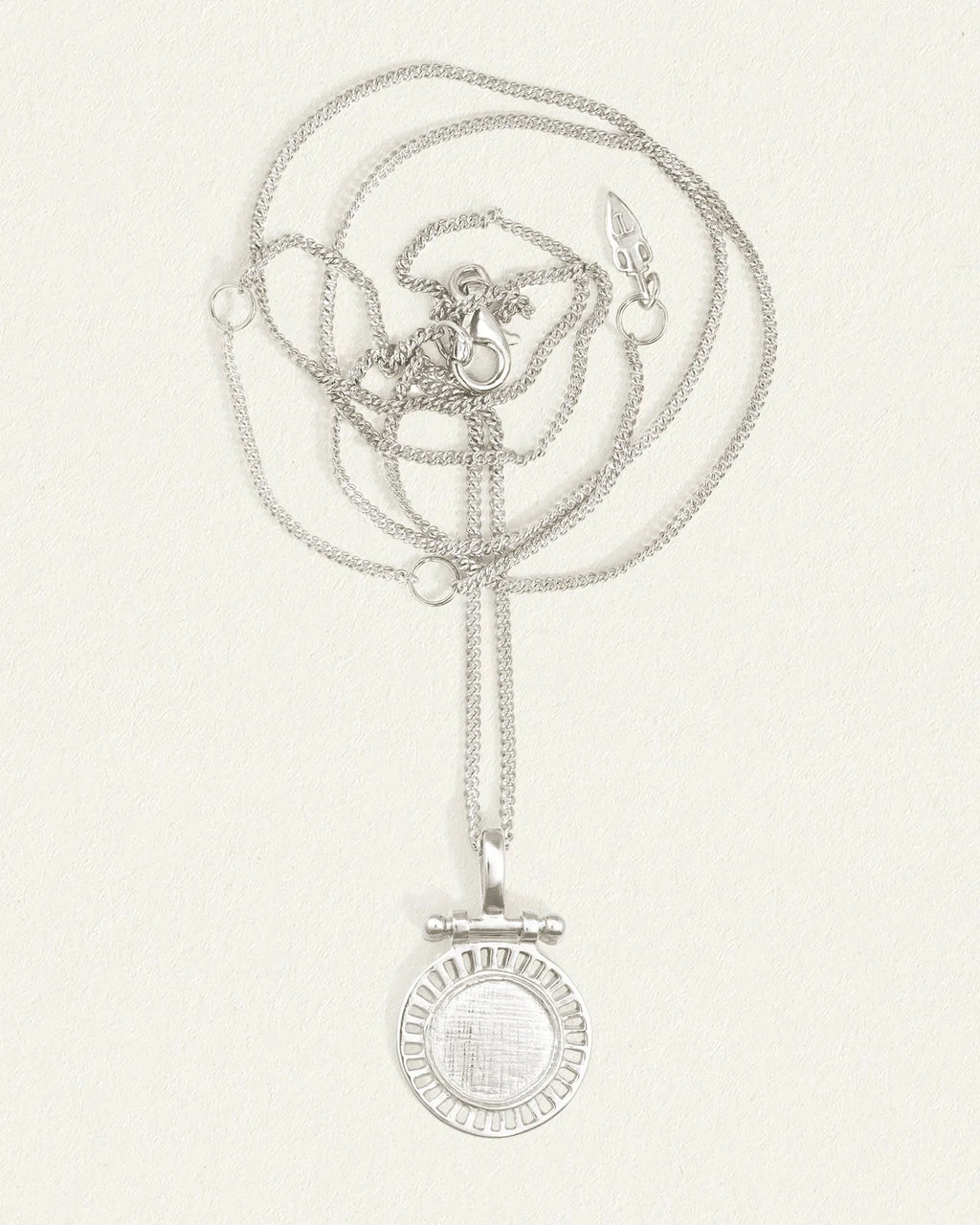 Temple Of The Sun - Solar Necklace - Silver