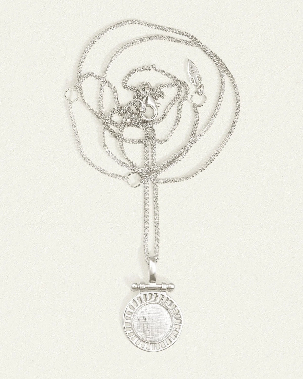 Temple Of The Sun - Solar Necklace - Silver