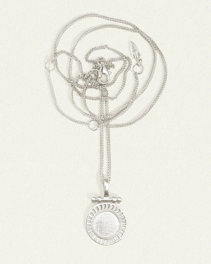 Temple Of The Sun - Solar Necklace - Silver