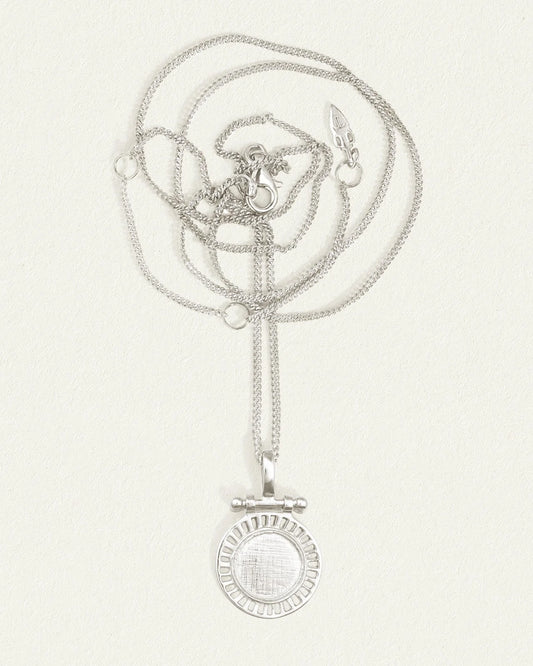 Temple Of The Sun - Solar Necklace - Silver