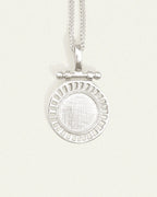 Temple Of The Sun - Solar Necklace - Silver