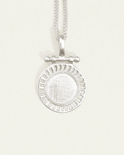 Temple Of The Sun - Solar Necklace - Silver