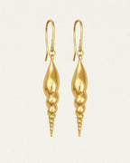 Temple of the Sun - Spire Earrings - Gold