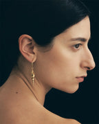 Temple of the Sun - Spire Earrings - Gold