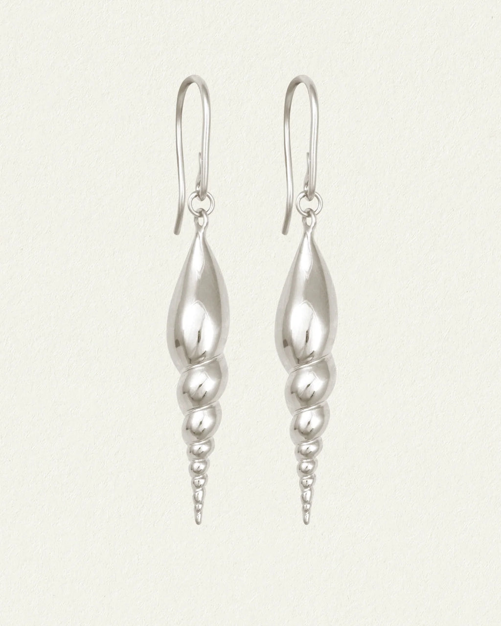 Temple of the Sun - Spire Earrings - Silver