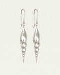 Temple of the Sun - Spire Earrings - Silver