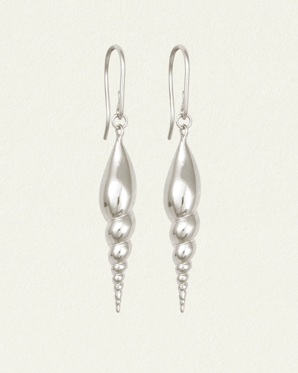 Temple of the Sun - Spire Earrings - Silver