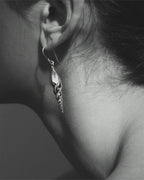 Temple of the Sun - Spire Earrings - Silver