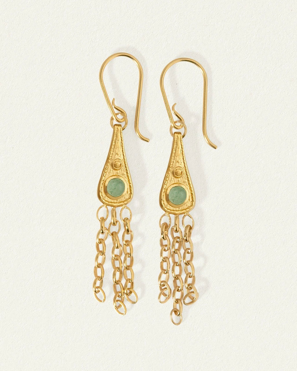 Temple Of The Sun - Talis Earrings Gold